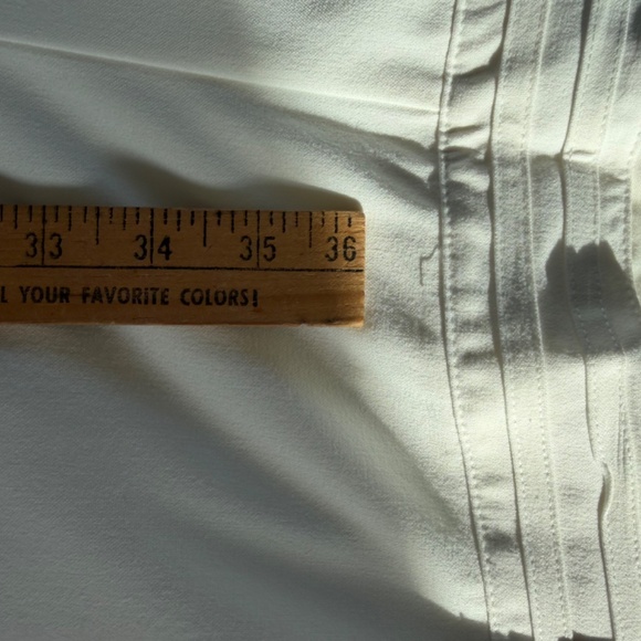 Off white pants, Size 10 Short lined Dress slacks - Picture 4 of 5